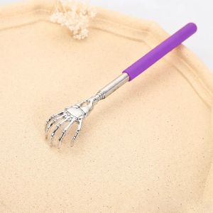 Przenośne tylne zarysowanie teleskopowe narzędzie do zarysowania Eagle Claw Backscratcher Massager Back Scraper Wydłużony masaż Masaż Opieka zdrowotna