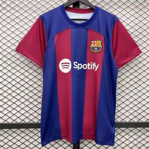 New Red and Blue Size 9 Lewandowski Home Barcelona Adult Childrens Football Jerseyセット