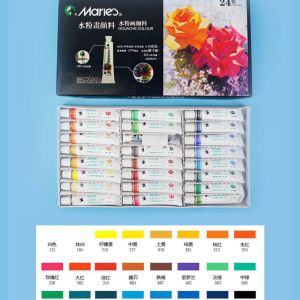 Professionelle Marke Ölfarbe 5 ml 12 Farben Set Canvas Pigment Art liefert Acrylfarben jede Röhrenzeichnung kostenloser Versand