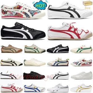 2024 Designer Outdoor Running Shoes Men Women Tiger Mexico 66 Sneakers Birch Kale Red Gold White Pure Silver Cream Sage Mens Sports Casual Trainers
