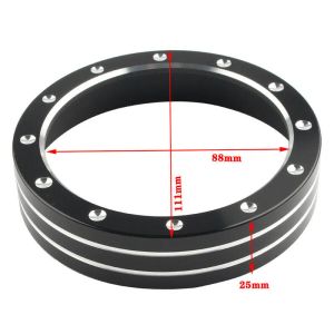 Bracingo Motorcycle Gauge Meter Trim Ring Instrument Cover Protector For Honda Rebel CMX 300 CMX 500 2020-2022 Aluminum Alloy