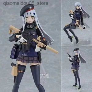 Action Toy Figures Transformation toys Robots Anime Girl Frontline Figma 573 HK416 Art Character Model Christmas Gift 15cm