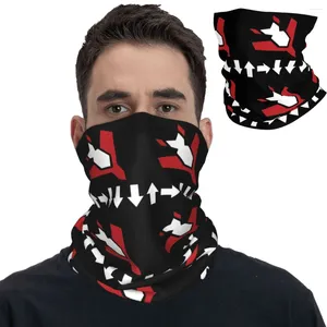 Scarves Helldivers Stratagem 500 Kg Bomb Bandana Neck Gaiter Printed Balaclavas Face Mask Scarf Multifunctional Headband Unisex Adult