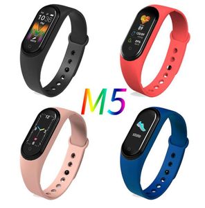 M5 Sport Fitness tracker call Watch Smartband Smart Bracelet Blood Pressure Heart Rate Monitor Smart band Wristband Men8401011