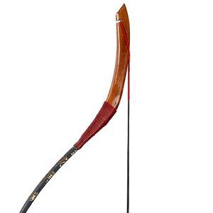 Łucznictwo Tradycyjne Longbow Reurve Bow 20-50 funtów drewniany łuk na zewnątrz nowicjuszy roztwór z kokardą z koksą