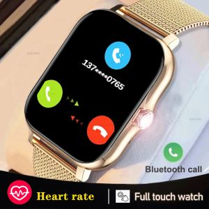 Relógios Personalize o Watch Face Smart Watch Women Bluetooth Call 2024 Novo Smart Watch Men para Xiaomi Huawei Android iOS Relógios de telefone iOS