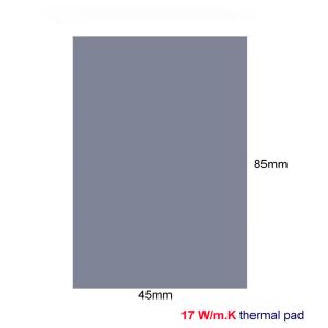 Nowe 17 W/MK OEM termiczne CPU GPU GPU chłodzenie chłodzenie przewodząca silikonowa podkładka Wysoka wydajność podkładka termiczna wielkości grubość wielkości
