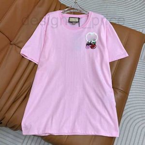 T-shirt Designer femminile 2024 primavera/estate New Leisure Fashion Sliose Cotton Ramò a manicotto a manicotto a manicotto corto Gbnc GBNC