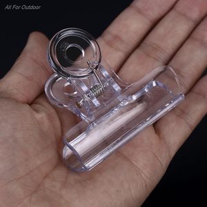 5st 22mm, 31 mm Clear Fly Binding Plastic Clips Dubbing Clip Hackle Holding Tools Fly Fishing Accessories