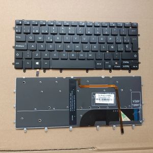 Keyboards New For DELL XPS 13 9343 9350 9360 Keyboard Backlit SP Spanish Teclado