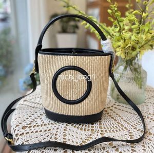 Designer Bag Tote Beach Bags Women Summer Handbag Luxury Bucket Shoulder Crossbody Female Shopping Purses