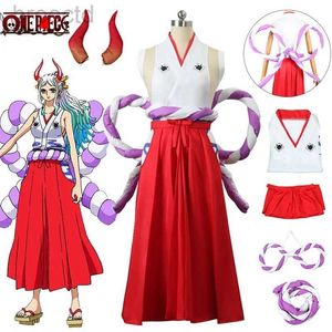 Anime Costumes Womens Anime Onepiece Vest and Pants Cosplay Costume Yamato Nico Robin Adult Outfits Halloween Carnival Party Uniform Suit 240411