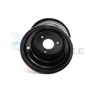 Cubo de roda traseira preto de 8 polegadas para 110cc125cc 200cc 250cc atv go kart utv buggy quádão de terra 18x9.50-8 