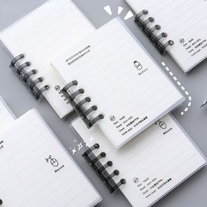 A7 Mini Notebook Pocket Book Portable High Beauty Notepad Mały przenośny notebook luz luz wymienny notebook blickle dziennik