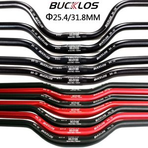 Bucklos -велосипедный руль 25,4 мм 31,8 мм MTB руль 620/660/720/780 мм ручка ласточки