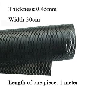 Kühlung 0,45 mm Dicke 30*100 cm DIY Computer Mesh PVC PC Hülle Lüfter Kühler Schwarz Staubfilter Netz Nettofall Staubdichtesabdeck