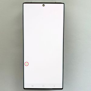 Super AMOLED S908 LCD dla Samsung S22 Ultra wyświetlacz ekran dotykowy 6.8 '' z ramką dla ekranu S22U S908B S908U z defektem