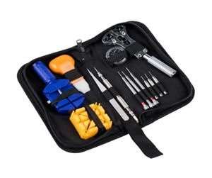 13st Steaps Reparation Tool Kit Underhåll Nyckel FOB Watch Case Opener Watchmaker Factory Expert Design Kvalitet Senaste stil Original Status28730488