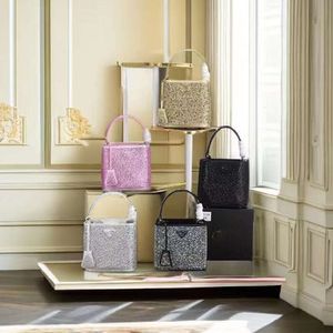 Handbag Designer 50% Discount on Hot Brand Women's Bags New Family Triangle Water Bucket Bag Single Shoulder Crossbody Fashionable Handheld for
