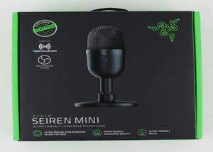 Razer Seiren Mini USB Mikrofon kondensator Ultracompact Streaming Desk MICE AV ACKAKALIZACJA 2339624