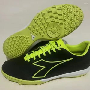 Sapatos de futebol americano Profissional masculino anti -futebol interno masculino Sapato esportivo de couro para treinadores de grife de homem