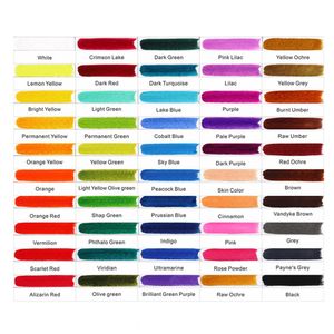 1 Set Fun Solid Watercolor Set Long-Lasting Easy Mixed Solid Paint Kit Solid Pigment Set målning Art Supplies