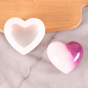 Mini Love Silicone Mold Diy Handmased Heart Candle Soap Gypsum Cake Chocolate Baking Tool Valentine's Day Gift Mini Heart Mold