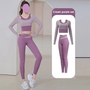 Spor Bra Elastik Bel Eğitimi Yoga Pantolon Kadın Aktif Giyim Seti Yoga Takım Elbise Spor Spor Salonu Köpekbalığı Çalışma Eğitmeni Yaz Yüksek Bel Çamlanağı Boyutu S-2XL