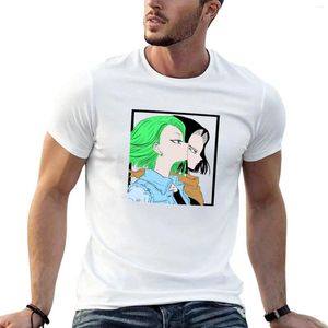 メンズポロスツインドロイドTシャツショートマン服Tシャツ男性コットン