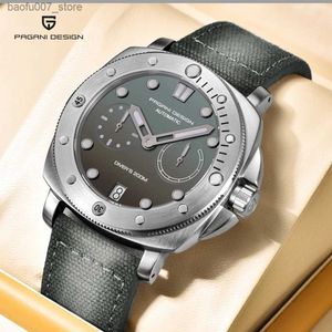 腕時計Pagani Design 2023 Mens Mechanical Wristes Top Luxury Automatic for Men Sports20Bar防水サファイアミラーReloj