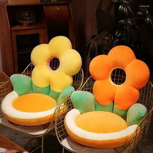 Pillow Small Daisy Flower Seat Bedroom Floor Tatami Sofa Chair Ass Pad Bed Back Home Decor