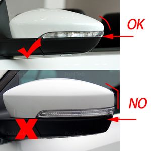 Espelho do lado esquerdo Espelho retrovisor de vidro ângulo externo para Volkswagen VW CC 08-16, EOS Scirocco, Jetta Mk6 Passat B7 Bettle A5 Eu