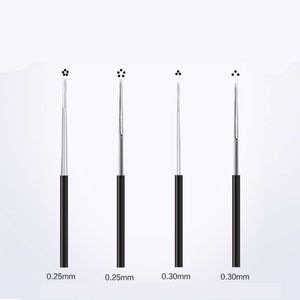 50st Microblading Round Needle For Manual Pen Fog Eyeborw Permanent Makeup Tattoo Shading Blade Disponible Pigment Needle