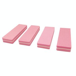 10 pezzi rosa mini sponge chiodi spugna blocchi blocchi ridotto file di gel UV gel per levigatura manicure di carteggiatura a cartella 100 180 Strumento professionale