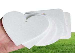 KeyChains 100 pezzi Sublimation Deodorante Air Blanks Sheets Sheets Sheets Auto in bianco Pressato per calore Press83337538