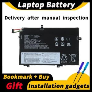 Baterias para Lenovo ThinkPad L480 L580 L14 GEN 1 TP00120A L17L3P52 L17M3P53 01AV463 11.1V 45WH Bateria de laptop