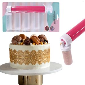 Baking Tools Manual Airbrush Spray Gun With 4 Pcs Tube Kitchen Cake Decorating Kit For Cupcakes Cookies And Desserts
