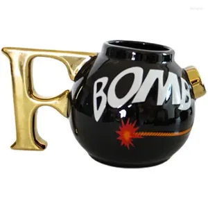 Кружки бомба Кубок 3D Mannemine Ceramic Coffee Creative Trabil Trend Boom Mug крупная мощность 650 мл воды рождественский подарок
