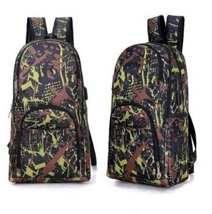 2020 Out Door Outdoor Bags Camouflage Travel Ryggsäck Computer Bag Oxford Brake Chain Middle School Student Bag Många färger X3135006