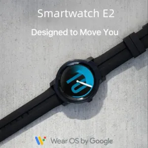 Uhren ticsmartwatch E2 für Männer tragen Betriebssystem von Google Smart Watch GPS 5ATM wasserdichte Sportanbieter -Displayautomat iOS Android