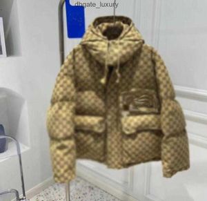 Giù giacche da uomo e donna stesso stile peluche addensato autunno e giacca calda inverno soffice abito di pane a prova fredda gonfia