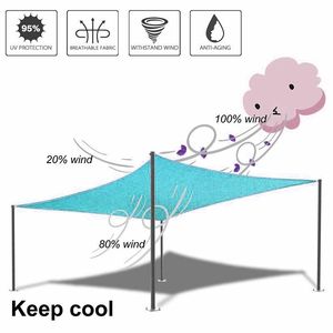 3X3X3M Waterproof Triple-Cornered Sun Shelter Awning Parasol Outdoor Canopy Garden Patio Shade Sail Cloth