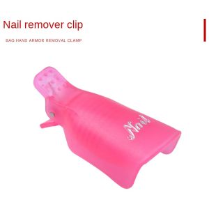 10 PCS Clipes de unhas de plástico Mergulhe de solo de gel de gelrina ferramentas de unhas para manicure Degleaser Tools