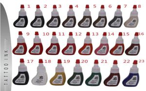 14Piecelot High quality Permanent Lip Tattoo Ink 10ML 10 Colors Eyebrow Makeup Tattoo Pigment 23 Colors Provided8465681