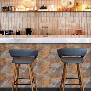 Marble Tile Stickers Kitchen Backsplash Bathroom Wall Decals Peel And Stick 4/16 Pcs Marble Texture Self-Adhesive Thickened Wall