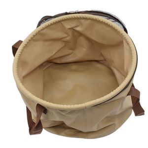 Folding Bucket Water Storage Bag 10L Outdoor Multi-Functional Fishing Bucket Portable Water Container Wash Basin For Camping