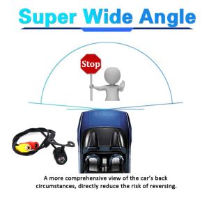 Car Rear View Camera Wide Angle Reverse Parking Waterproof CCD LED Auto Backup Monitor Universal for BMW Toyota Ford VW