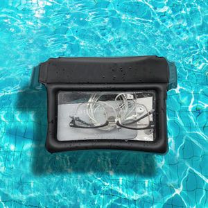 Waterproof Phone Pouch Fanny Pack Floating Dry Bag Swimming Waist Bag Underwater Drift Storage Bag Diving Supplies