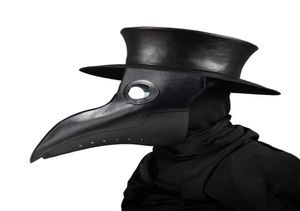 New plague doctor masks Beak Doctor Mask Long Nose Cosplay Fancy Mask Gothic Retro Rock Leather Halloween beak Mask267v3087857