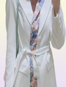 Women039s Suits Blazers Långärmad sömnad Utskriftsdesign Trendiga damer Dräkt Korea Office Queen Blazer 2021 Spring Autumn OU8704840